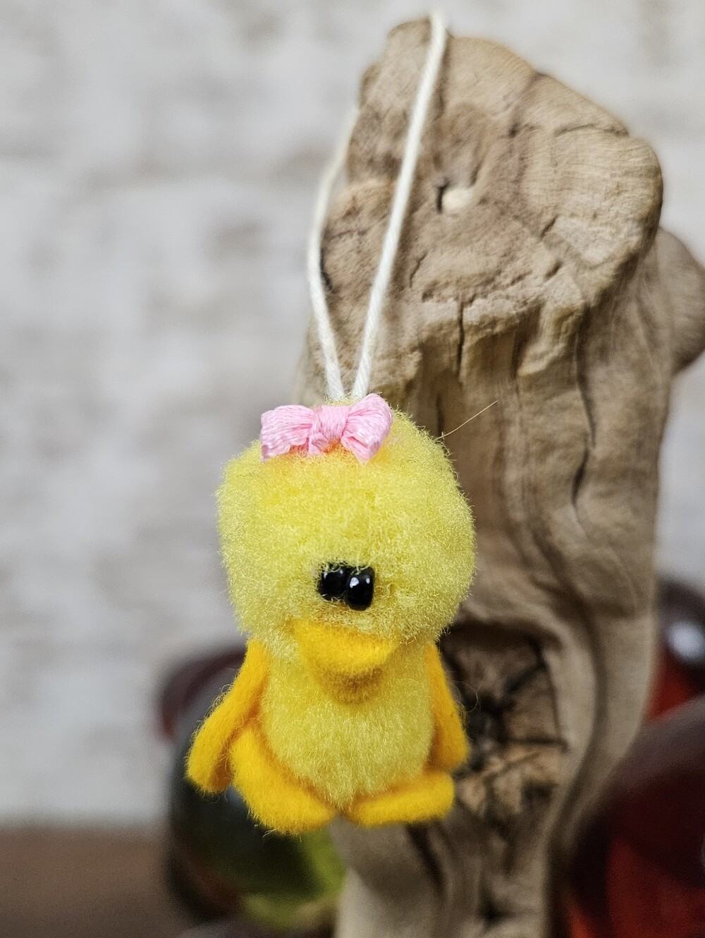 1977 Vintage Sanrio Bonten Chick Duck Mascot 1970s 70s Ornament